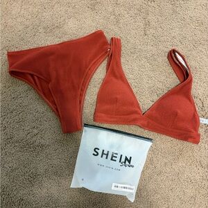 SHEIN Rust Bikini Set